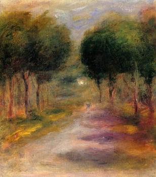 皮埃爾 奧古斯特 雷諾阿 Landscape with Trees 皮埃爾 奧古斯特 雷諾阿 Landscape with Trees